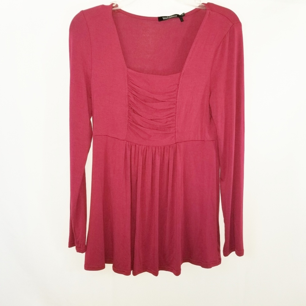 NWT Yes Fashion Women's Tunic Top